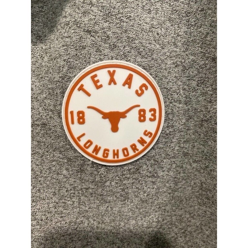 Genuine Stuff University Of Texas Ladies Part Zip LS Pullover - MEDIUM (10-12) - Picture 4 of 4